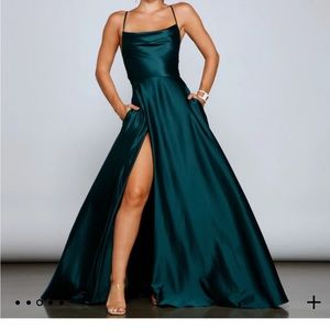 Hunter Green Gown